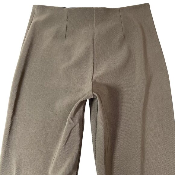 Equestrian Womens L Tan Compression Pull-On Riding Breeches Tactel Lycra Pants - Picture 3 of 11